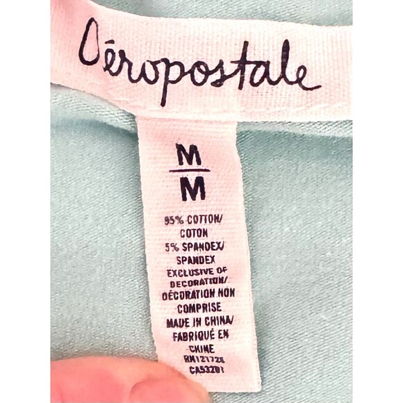 Aeropostale Junior Girl Size M Mint Green Green Summer Dress Y2K Vintage - Picture 5 of 8